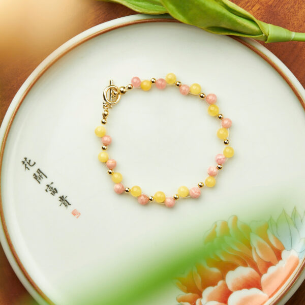 Vòng đào hoa, phổ phách